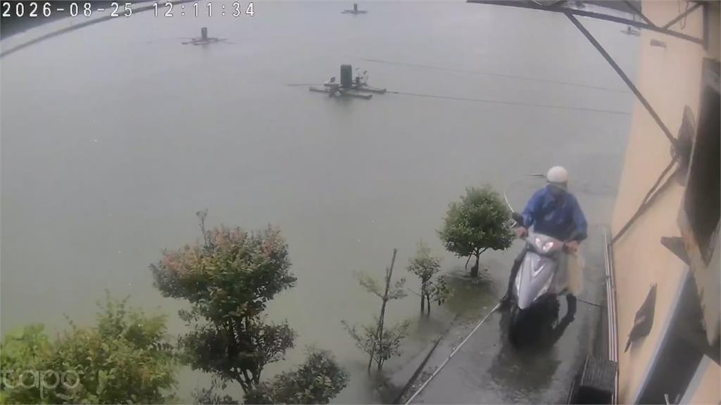 大雨狂炸3天！高雄永安累積雨量破740毫米　30萬條養殖虱目魚流失　損失近千萬