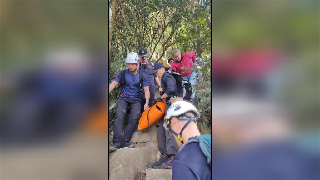 男子攀登仙山疑心肌梗塞發作　消防人力接駁救援送醫保命