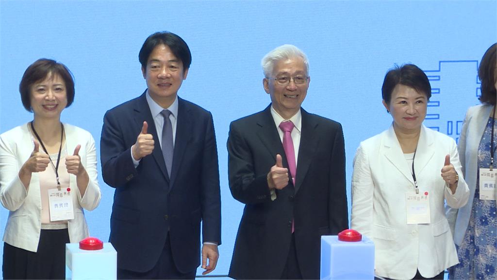 台中光田醫院向上院區開幕　賴清德、盧秀燕同台剪綵