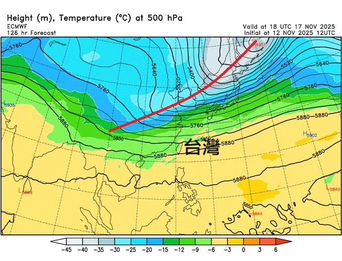 全台變天冷空氣週一來襲！專家曝預測圖「1現象」氣溫恐剩20度