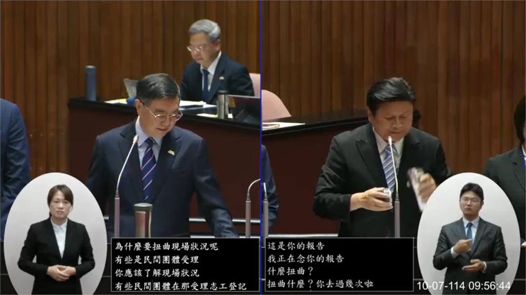 傅崐萁質詢喝水突嗆:這就是你的水平!卓榮泰秒回「這句」網讚爆:一鳴驚人