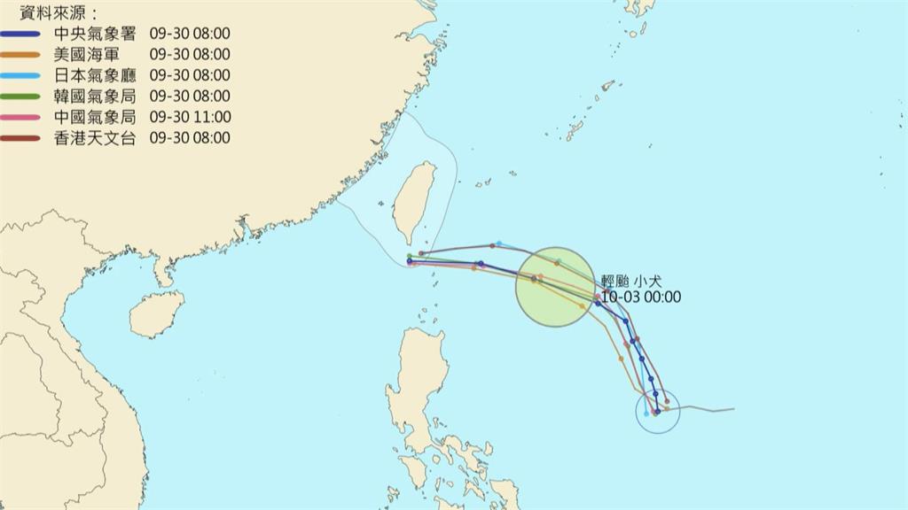 輕颱「小犬」最快下週二發海警　往返台東綠島船班停航4天