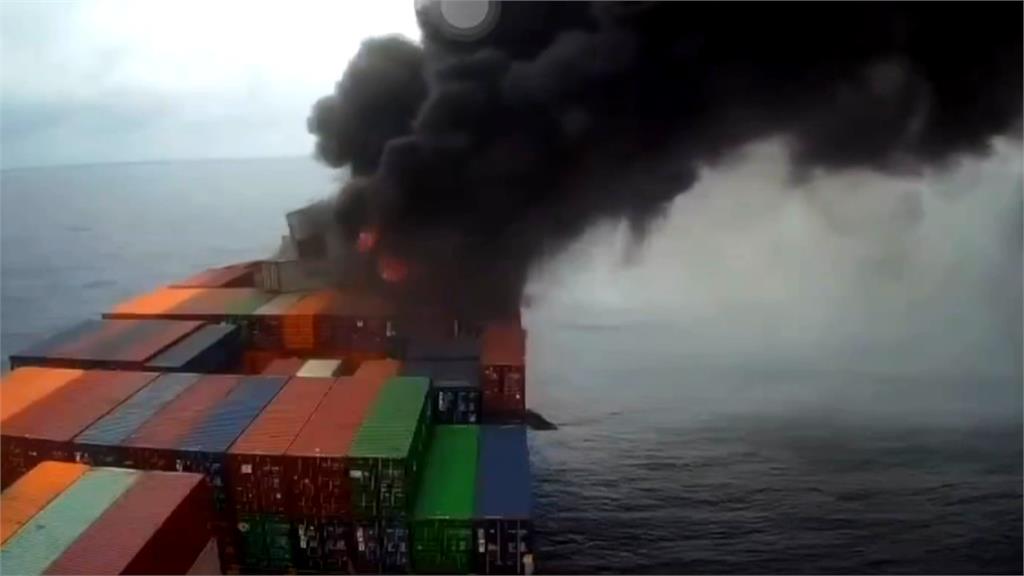 萬海貨櫃船印度海上爆炸 4船員失蹤含2台灣人