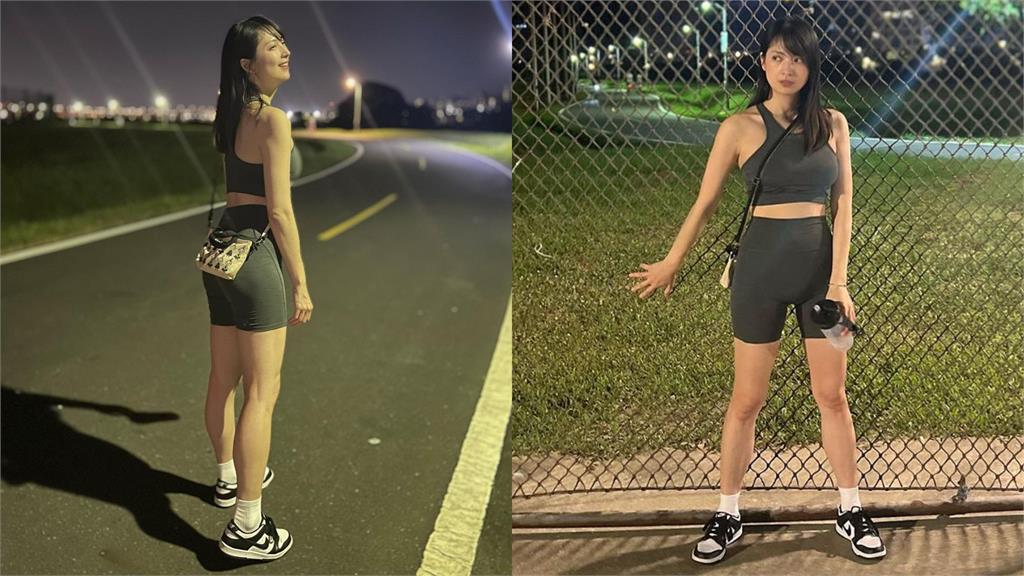 阿喜夜遊「超貼機能服」太透風!絕頂視角「身形全看光」網嗨:一起運動