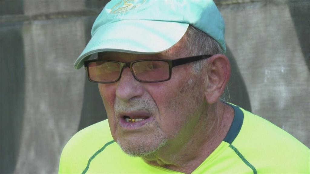 97歲最老網球選手還要拚　願望是挑戰費德勒