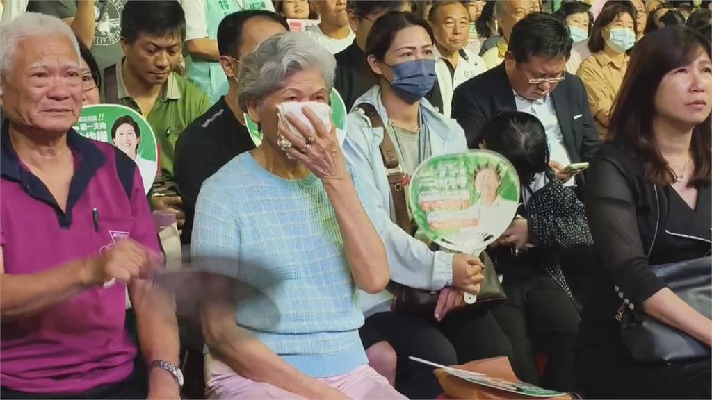 岡山造勢湧入近3萬人!  林岱樺哽咽:我清清白白