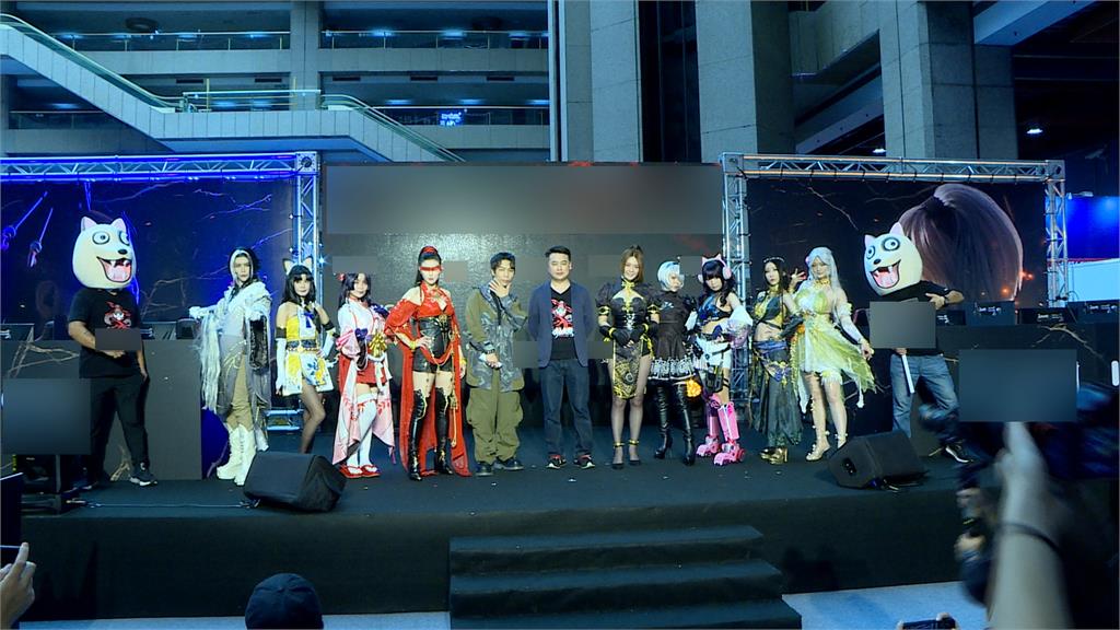 台灣國際電玩電競產業展　Coser裝扮經典遊戲人物吸引人潮