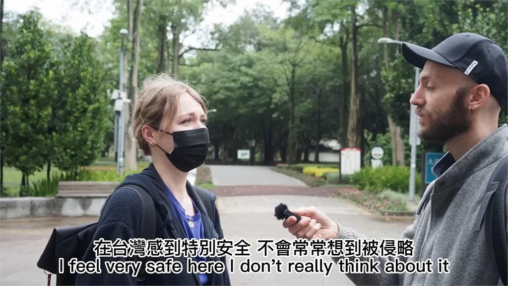 不怕中共侵犯!老外曝台灣與烏克蘭不同 從沒想過戰爭:感到特別安全