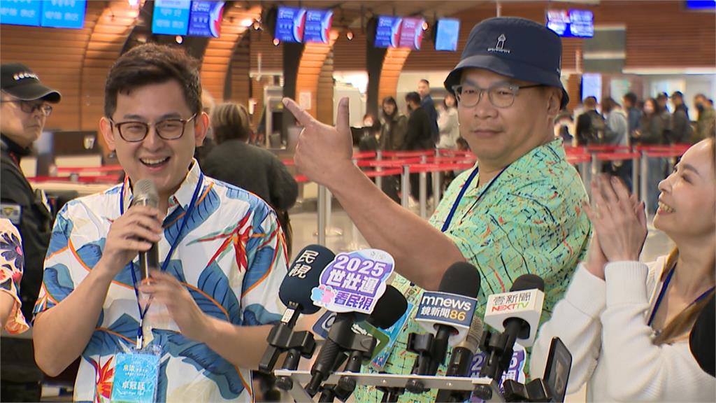 王義川導遊重出江湖！任團長率領綠營赴友邦帛琉拚觀光