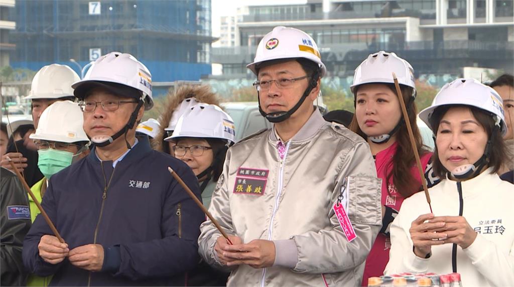 2025台灣燈會在桃園! 張善政偕觀光署長出席主燈安座儀式