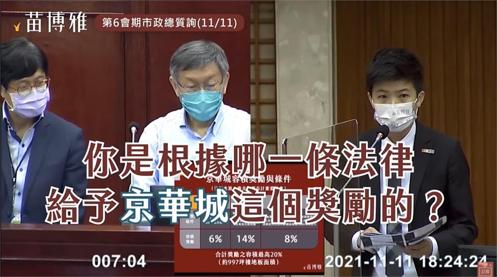 京華城案攻防激烈!苗博雅作證遭扯「高端疫苗、王必勝」反咬:就是有問題