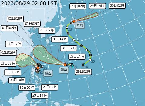 快新聞／蘇拉颱風預計今日發陸警　東半部入夜後防雨彈來襲