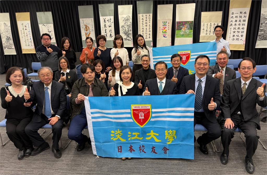 【淡江傳真】AI結合書法!淡江智慧e筆轟動日本 展現科技新藝術