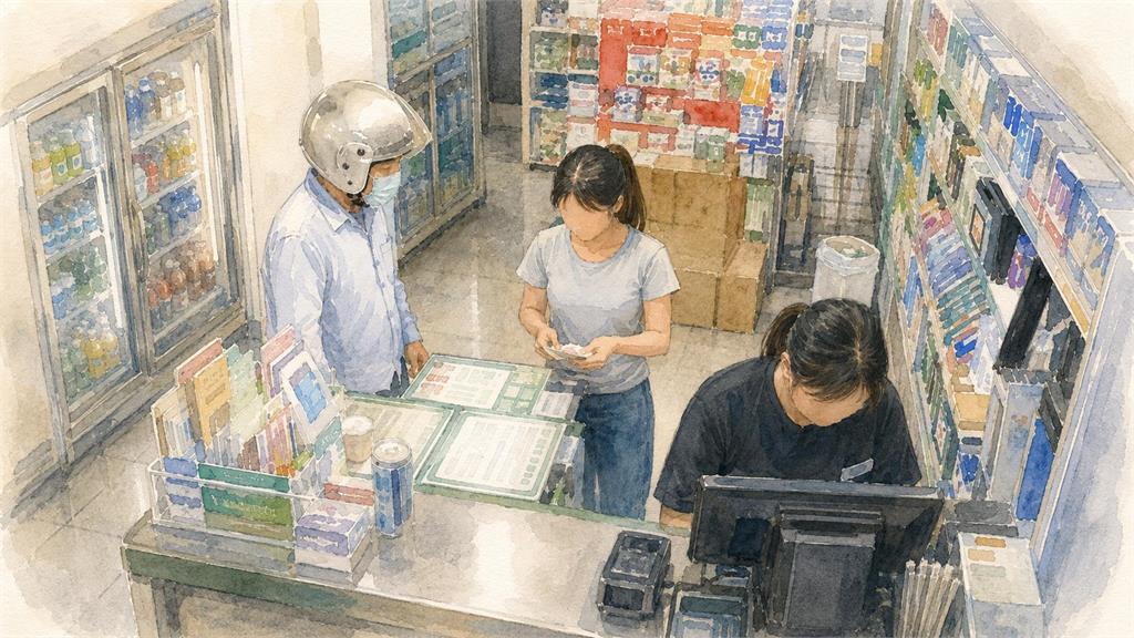 狼出沒!高雄男藥局連三次襲胸女店員 還喊「抱緊一點」遭、警火速逮人
