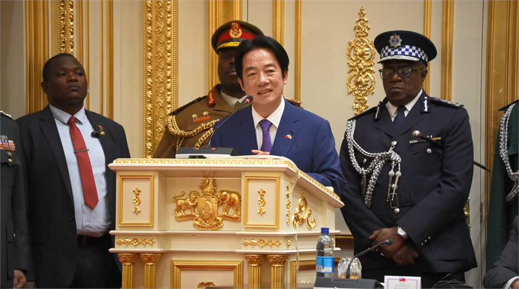 快新聞／賴清德與史王簽署聯合公報！盼深化台史邦誼並攜手為世界做出貢獻