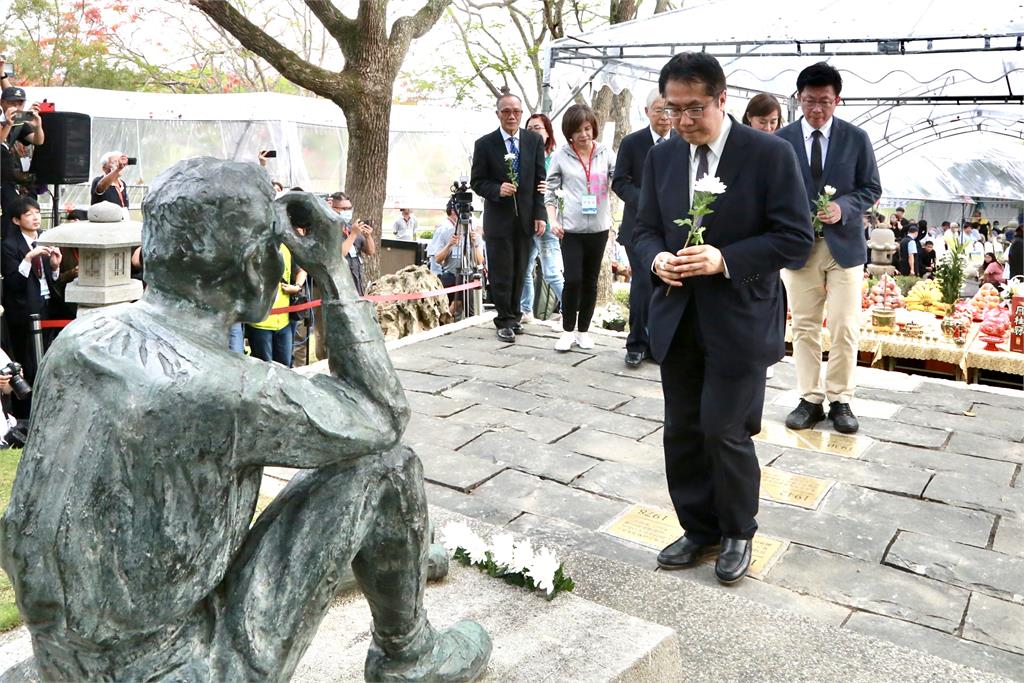 黃偉哲出席八田與一追思會   贈珍貴照片彰顯台日情誼