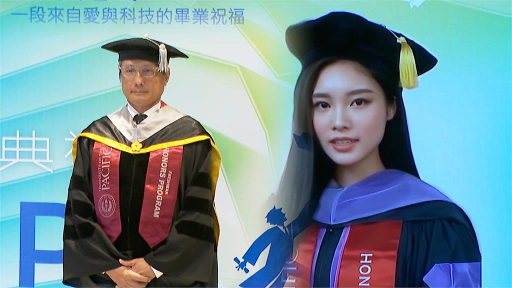 包小柏博士畢業藏洋蔥！　AI愛女現身見證　感動眾人