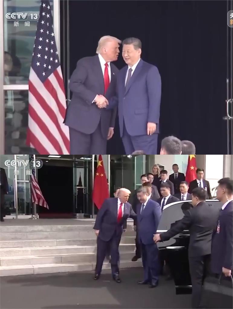 川習會同框「1超自然現象」嚇爛中網!習近平被抓「不科學離地逼近川普」畫面曝光