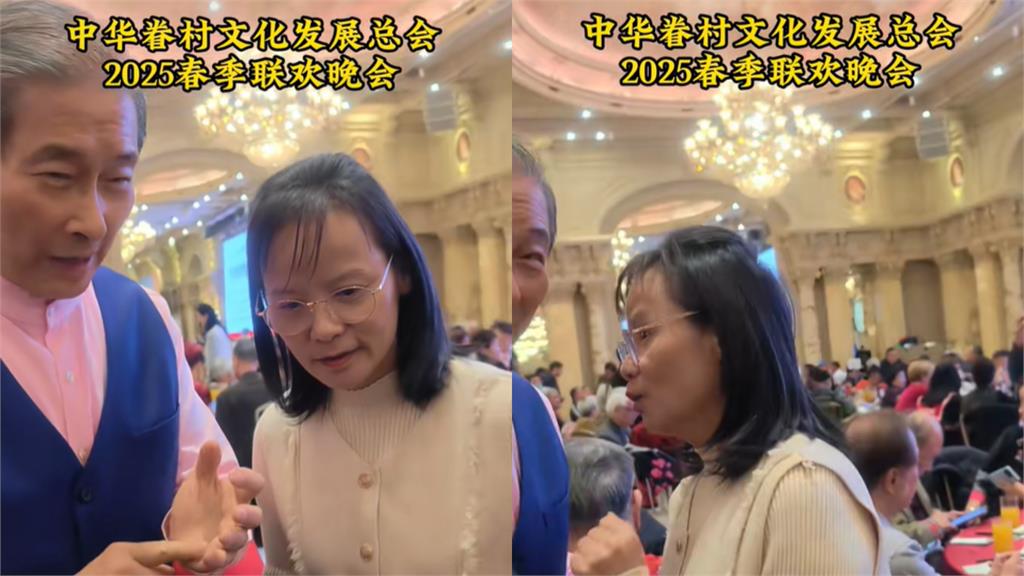 區桂芝傾聽「白狼悄悄話」登眷村晚會!網見「這1幕」全怒了:毫無廉恥可言
