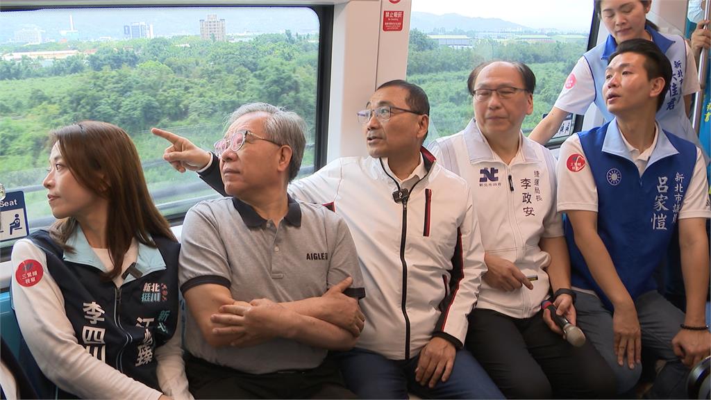 喊話三鶯線準備好了！　侯友宜履勘前再視察拚６月通車