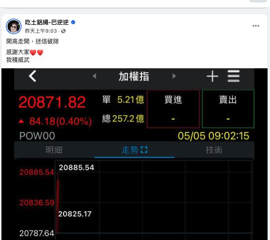 反指標女神「發威」台股秒鬼轉!再吐1句「神預言」全場秒懂:要噴了