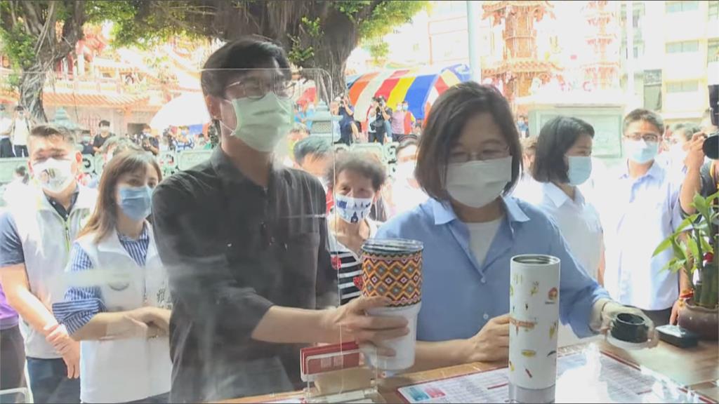 蔡總統到訪中山大學　見證科技研究學院揭牌