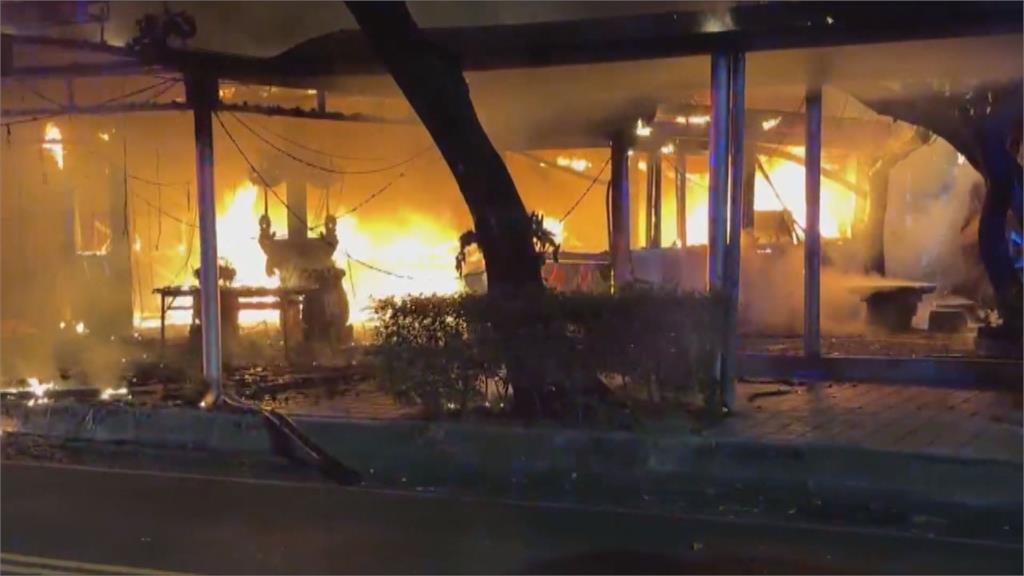 土地公廟落難！台中土地公廟疑似被縱火　　彰化新建土地公廟遭潑漆