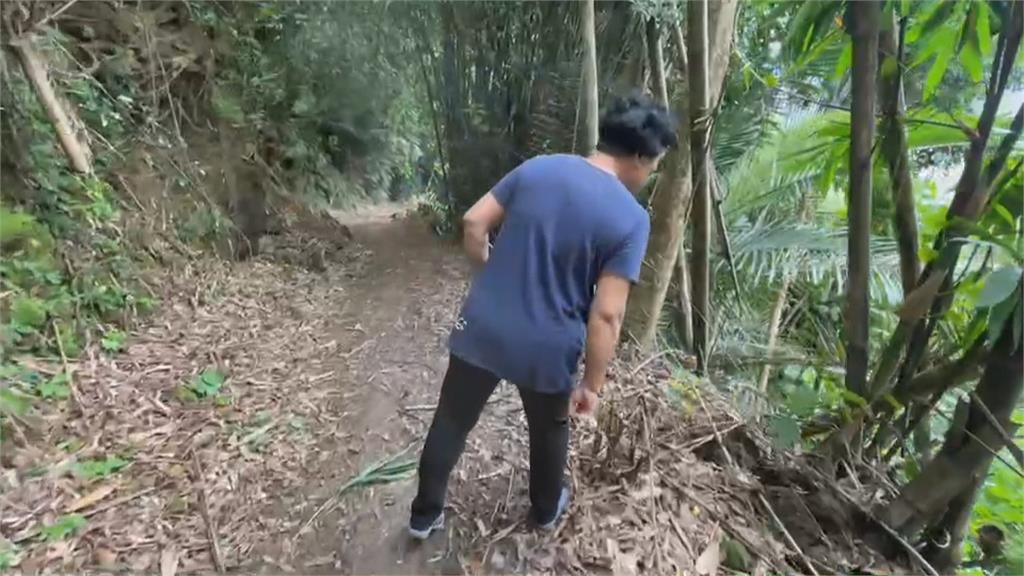 崩塌點上方民宅緊鄰斷崖! 集集走山空拍畫面驚悚