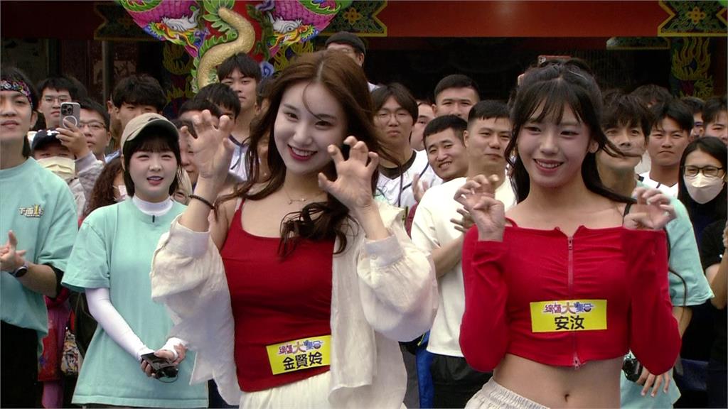 高人氣啦啦隊女神「核彈芭比」金賢姈火辣熱舞爆發成為全場焦點