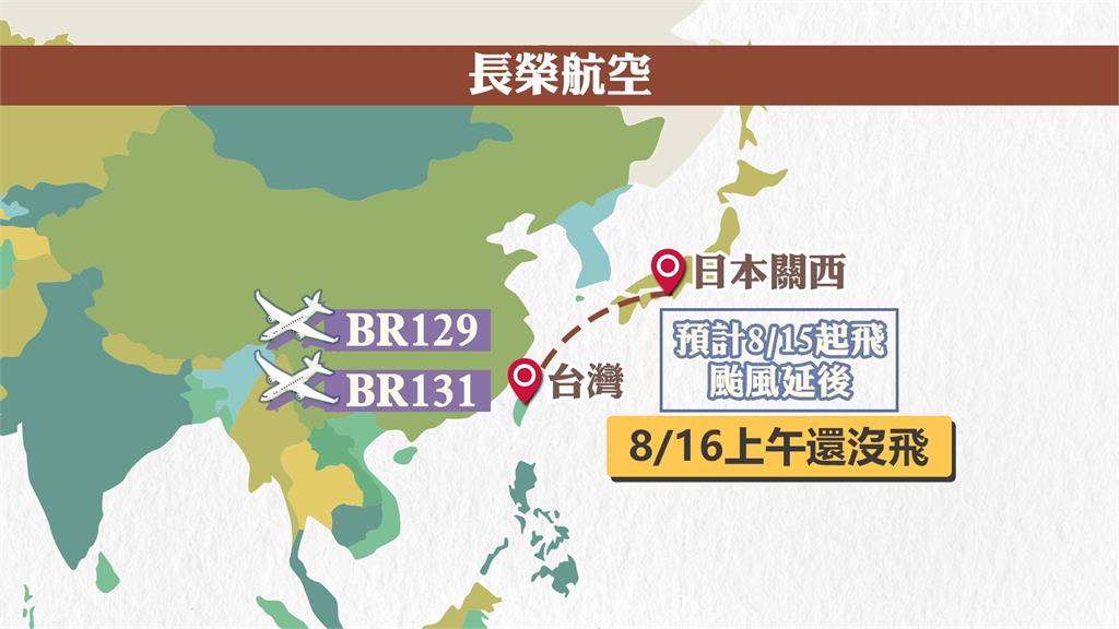 困在關西機場2天！　長榮650名台灣旅客打地鋪過夜