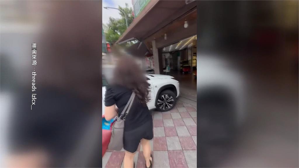 女違停買水果! 擋輪椅族去路 遭錄影激動嗆聲報警