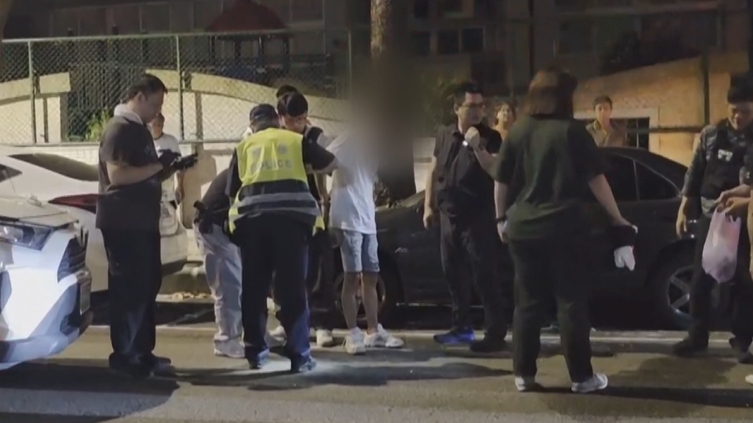 台中警匪追逐!通緝犯撞警遭圍捕 車內驚見「小型軍火庫」
