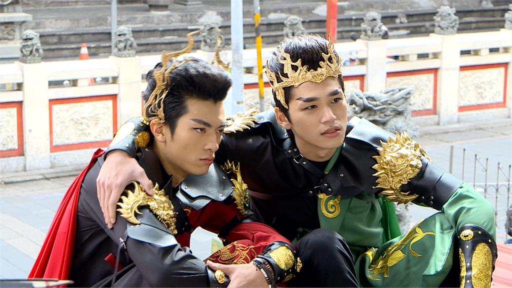 媽祖短劇熱鬧開鏡! 王品澔.黃登楷化身"千里眼.順風耳"