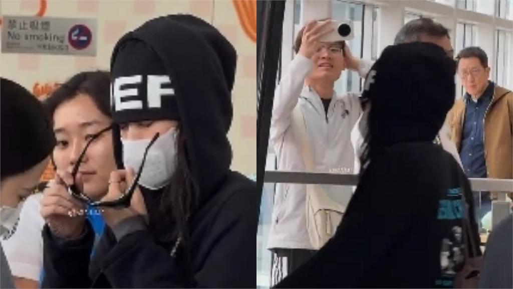 Jennie機場被要求摘口罩「臭臉對地勤」網轟沒家教!公開後台激辣照「喊1句」