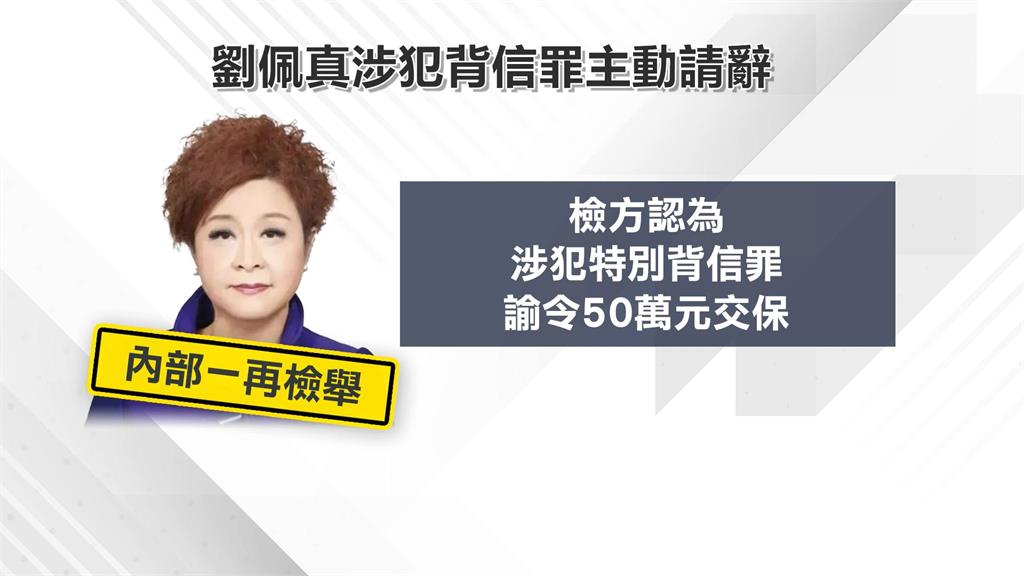 公股行庫人事洗牌! 劉佩真涉背信罪請辭台企銀董座