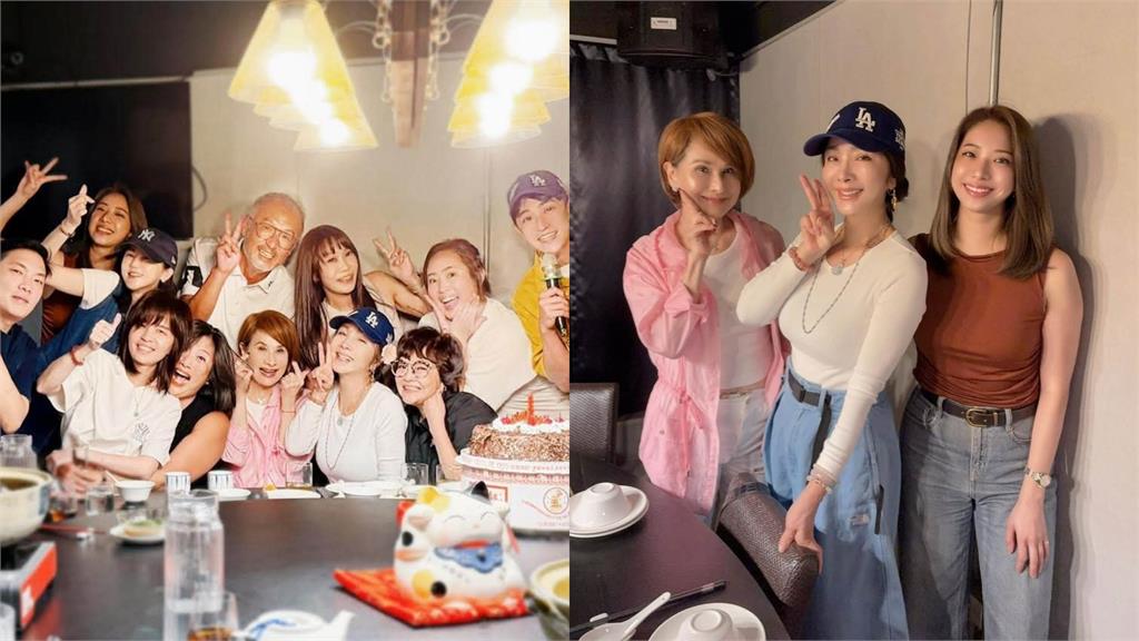 陳美鳳70歲生日不藏了！社群突曬「神秘愛人啾臉頰」親密互動畫面曝光