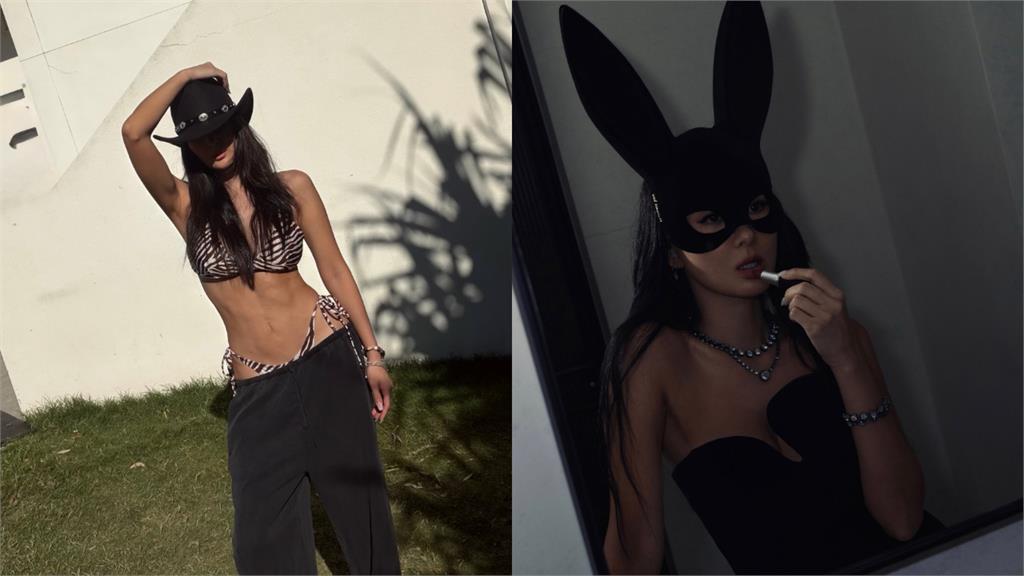 挖空裝正妹「趴在沙發上」側面全現形！竟是「台灣第一名媛」網驚：昏倒了？