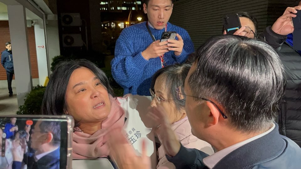 藍綠互槓《選罷》等3法 民進黨團怒轟陳玉珍「賣國賊」