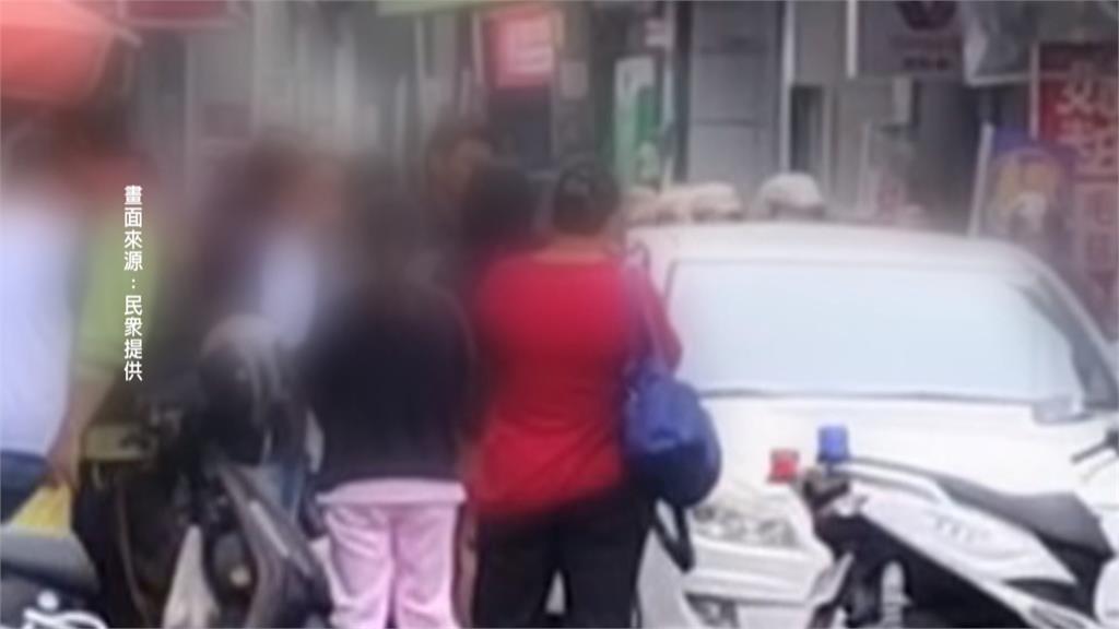 第三橫街市場如拍警匪片！嫌犯往哪跑？　婆婆媽媽直擊驚險畫面