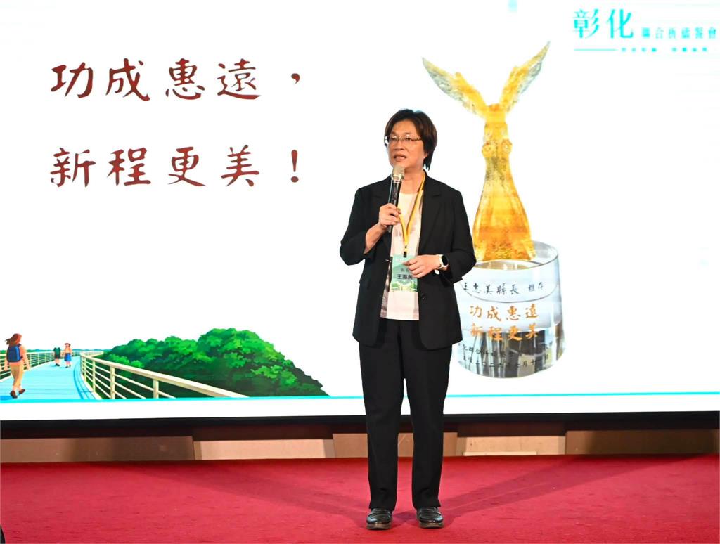 快新聞／彰化選情緊繃　鄭麗文突現身鹿港「等一個人」？蕭景田全說了