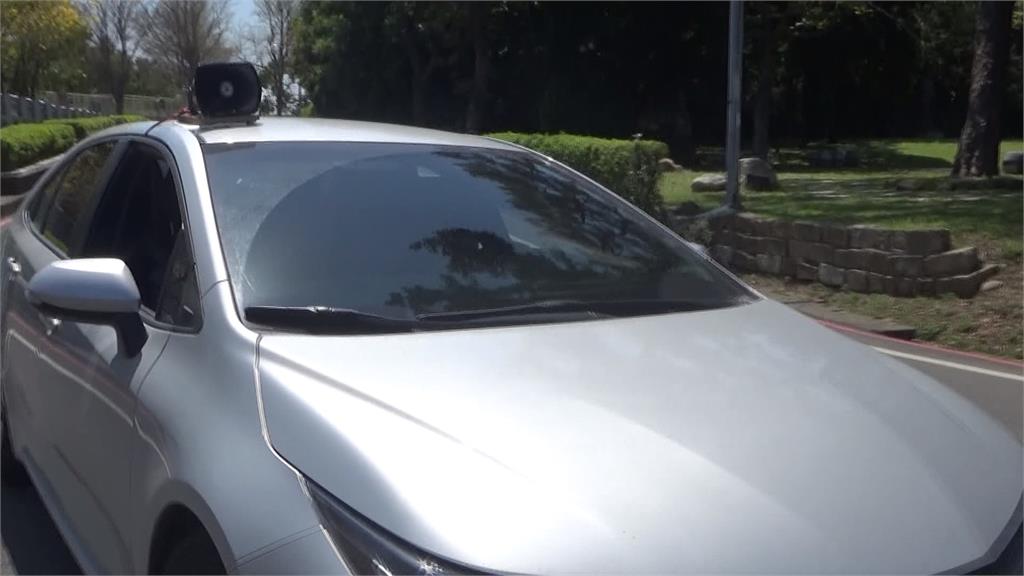 不滿藍白立委大亂國會 彰化民眾自製宣傳車挺罷免