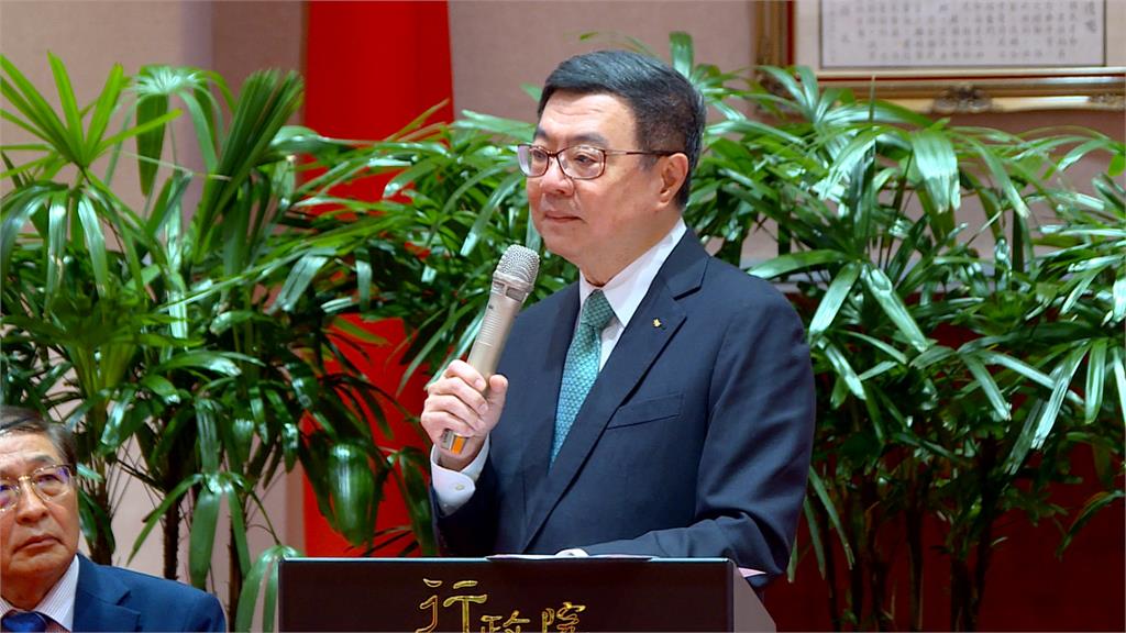 卓榮泰接見世總 再提三大目標 喊話台商回台投資