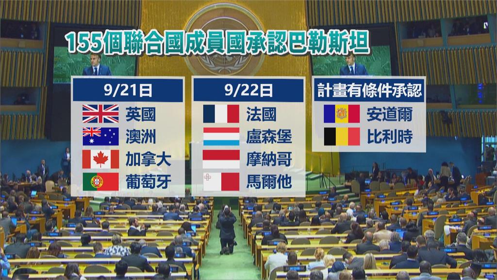 法國正式承認巴勒斯坦國　馬克宏：是時候停止戰爭