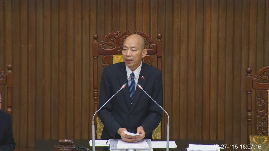快新聞／韓國瑜再控政院將「不副署武器化」　李慧芝回應了