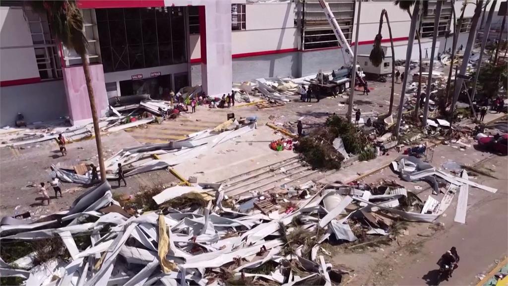 颶風肆虐墨西哥奪27命　民生物資告急引爆打劫潮