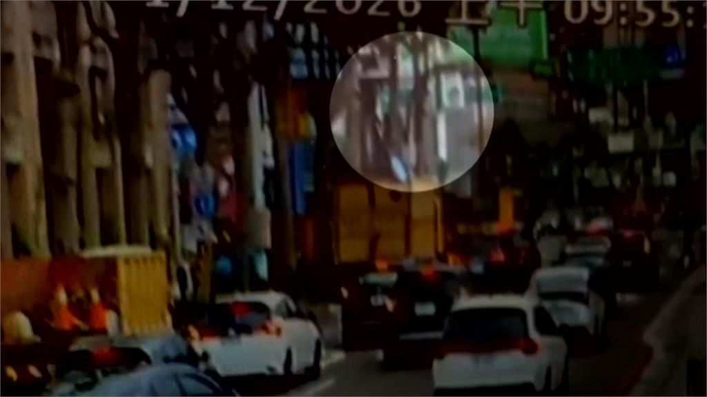 桃園駕駛等紅燈天外飛來樹枝　修剪樹枝掉砸車！區公所回應了