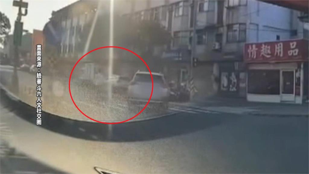 雲林、南投驚險畫面！　未禮讓行人險釀禍