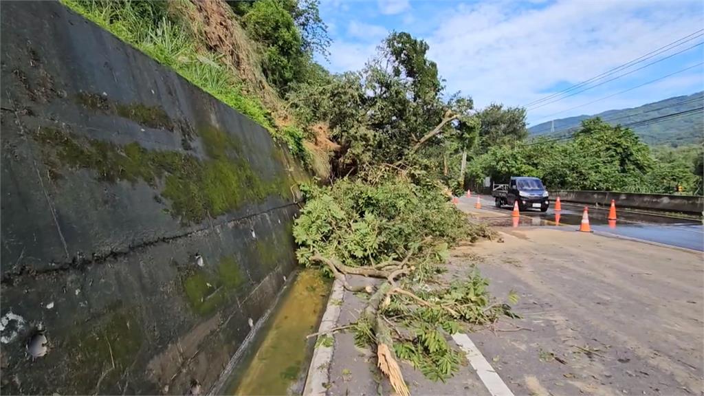 苗栗大湖台三線140公里處邊坡坍方　地方民代盼興建明隧道