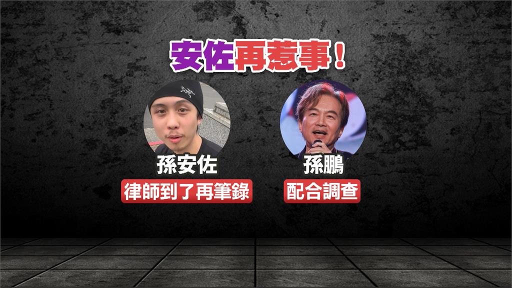 孫安佐持噴火槍遭法辦　警方一早上門拘提到案