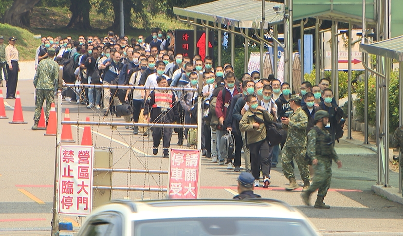 藝人王大陸上個月到成功嶺入伍 接受一般替代役的基礎訓練